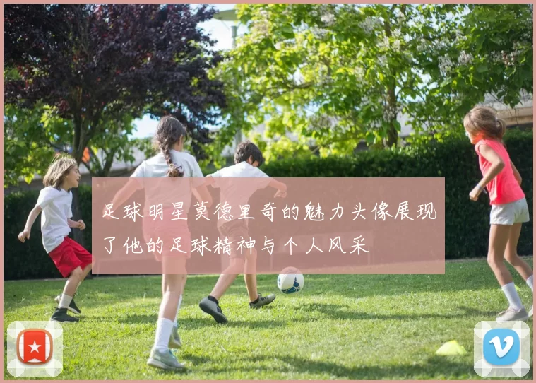 足球明星莫德里奇的魅力头像展现了他的足球精神与个人风采
