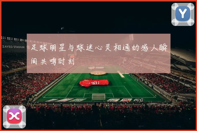 足球明星与球迷心灵相通的感人瞬间共鸣时刻