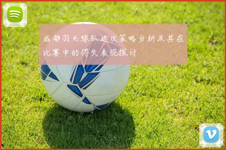 成都羽毛球队进攻策略分析及其在比赛中的得失表现探讨