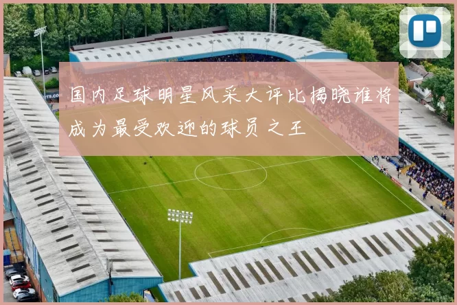 国内足球明星风采大评比揭晓谁将成为最受欢迎的球员之王