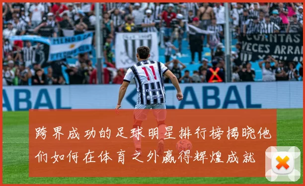 跨界成功的足球明星排行榜揭晓他们如何在体育之外赢得辉煌成就